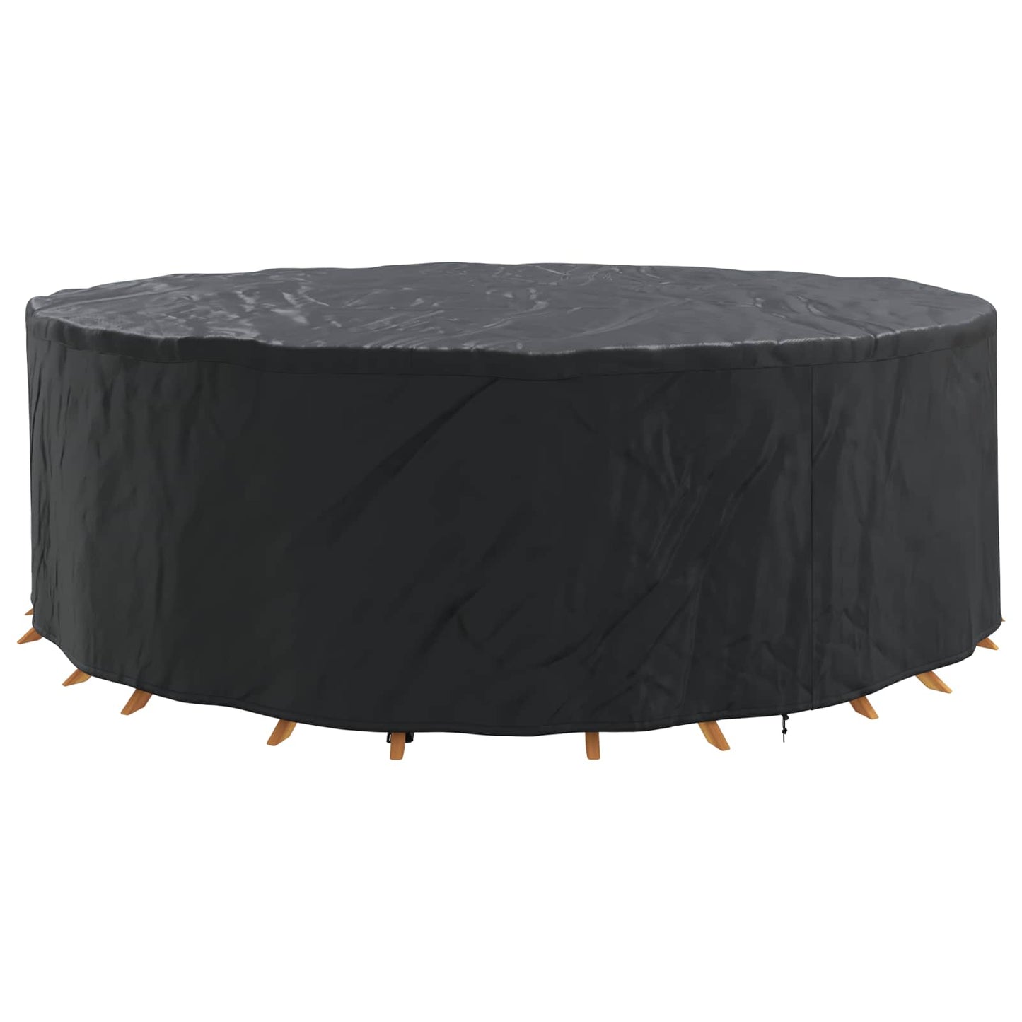 vidaXL Κάλυμμα επίπλων Μαύρο 279 x 279 x 85 εκ. Ύφασμα Oxford 600D