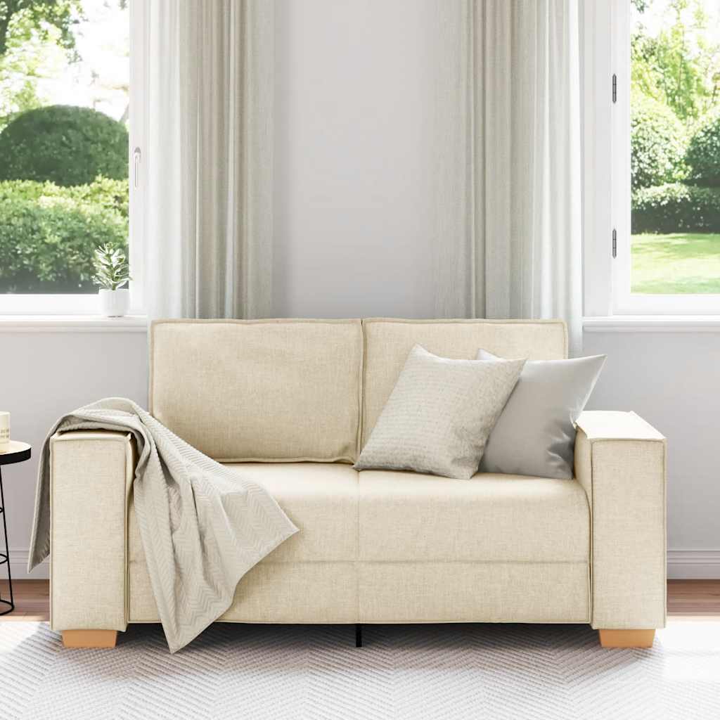 vidaXL Διθέσιος Καναπές Λευκό 160x78x84 εκ.