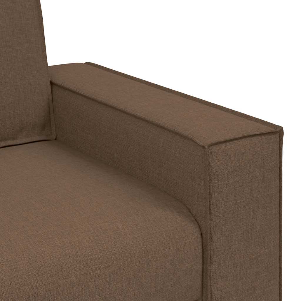 vidaXL Διθέσιος Καναπές Καφέ 180x78x84 εκ. Υφασμάτινος