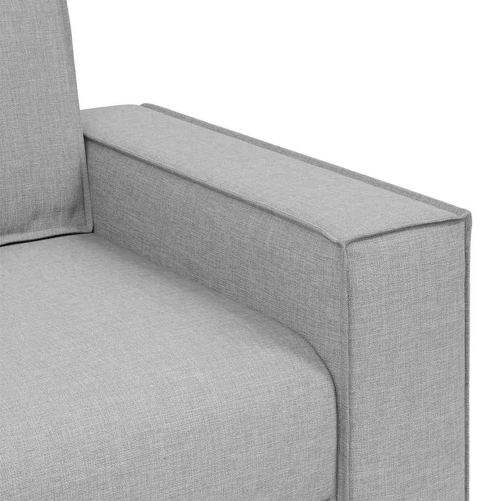 vidaXL Διθέσιος Καναπές Cloud Γκρι 180x78x84 εκ. Υφασμάτινος