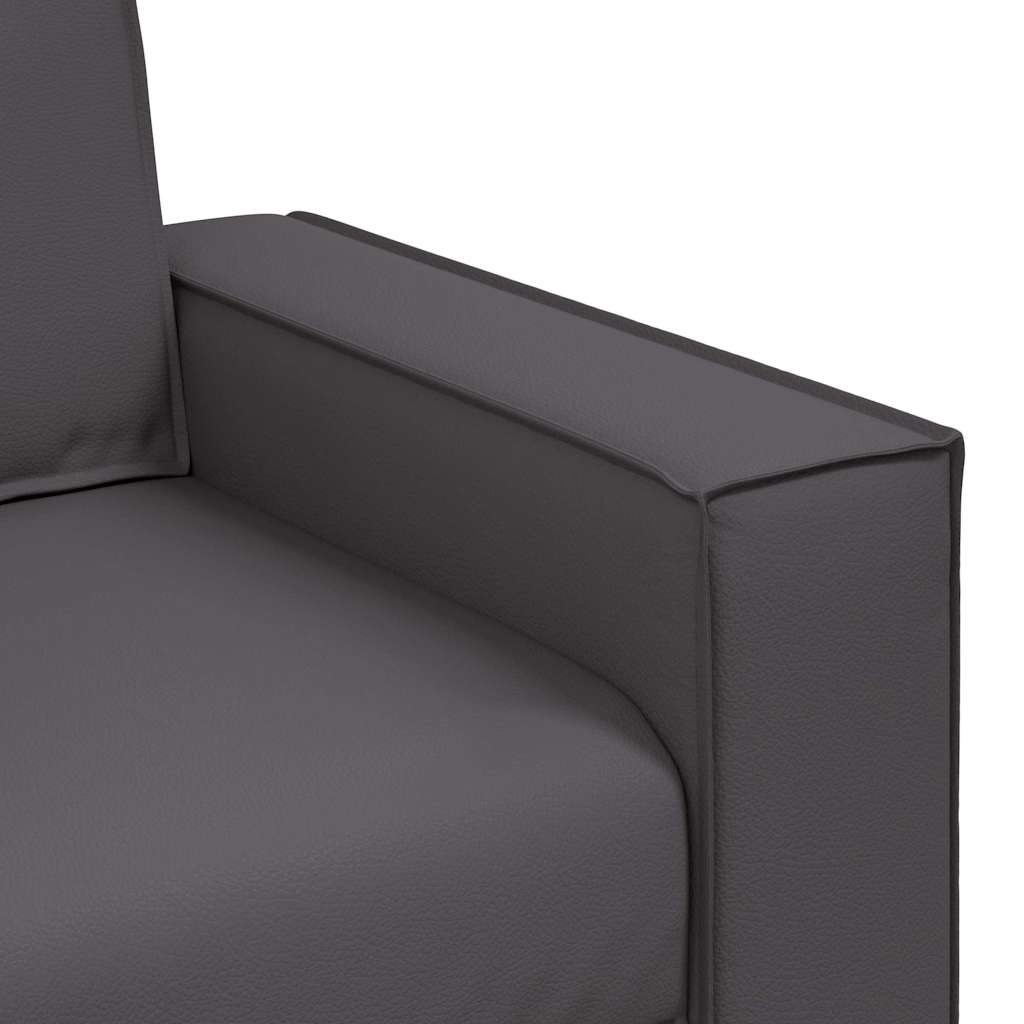 vidaXL Διθέσιος καναπές Γκρι 180 cm Τεχνητό Δέρμα