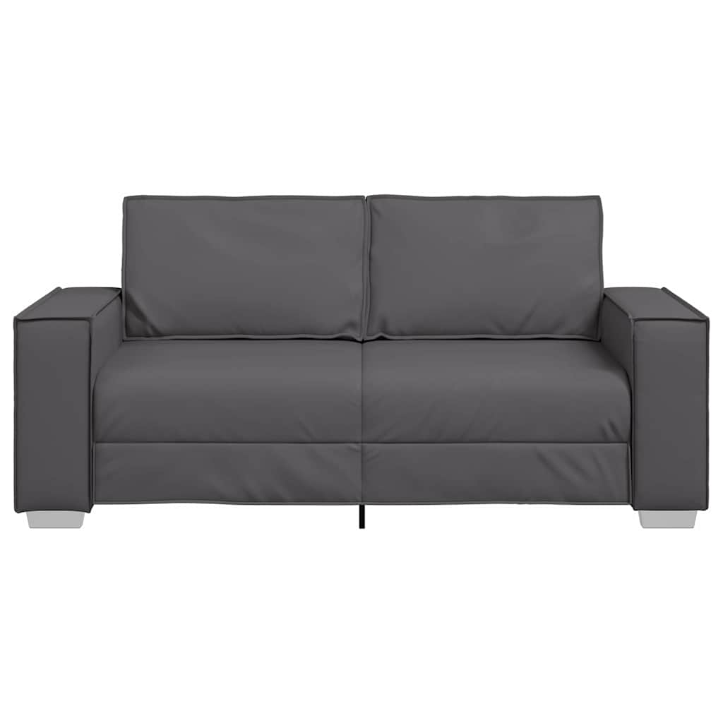 vidaXL Διθέσιος καναπές Γκρι 180 cm Τεχνητό Δέρμα