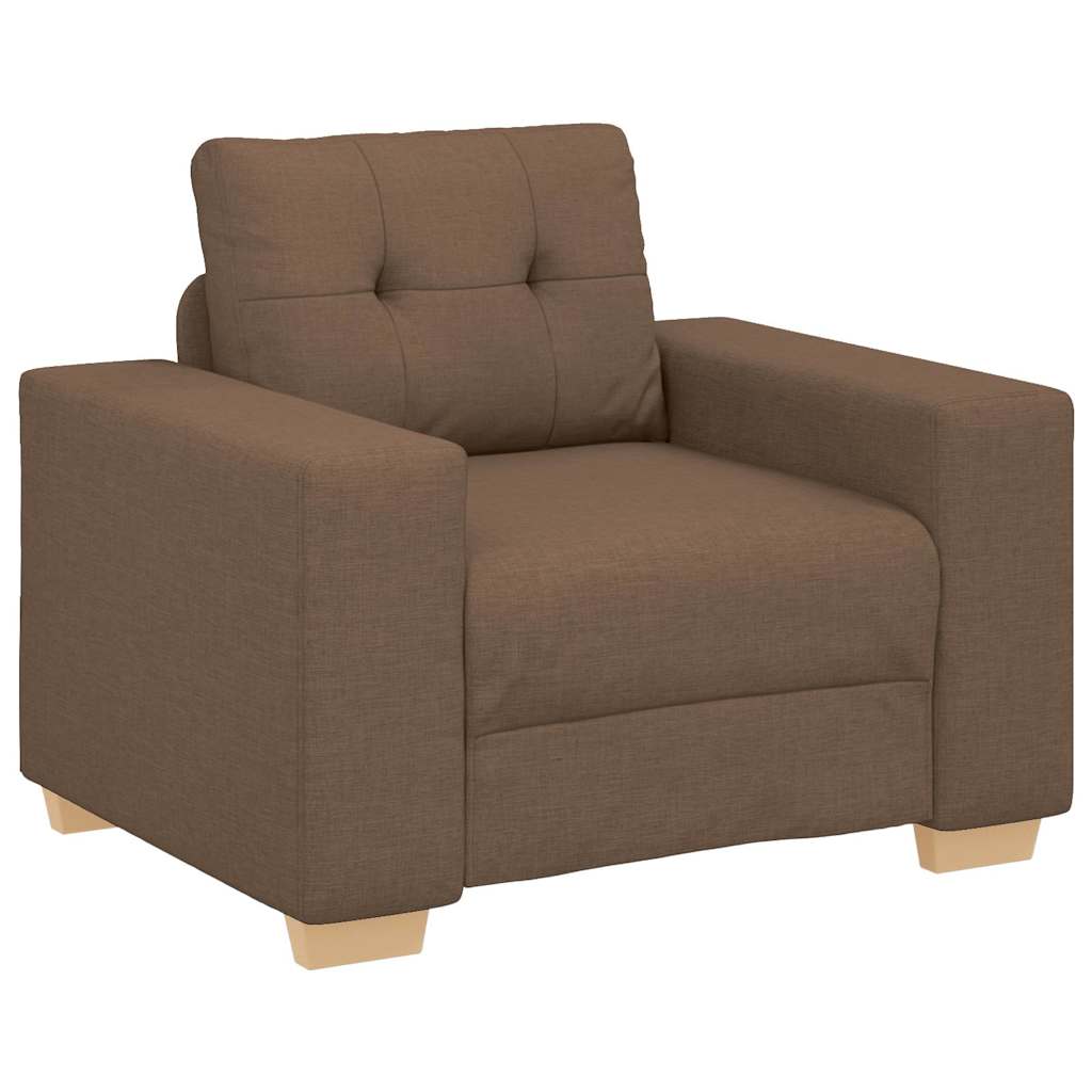 vidaXL Πολυθρόνα Καφέ 100x78x80 εκ. Ύφασμα
