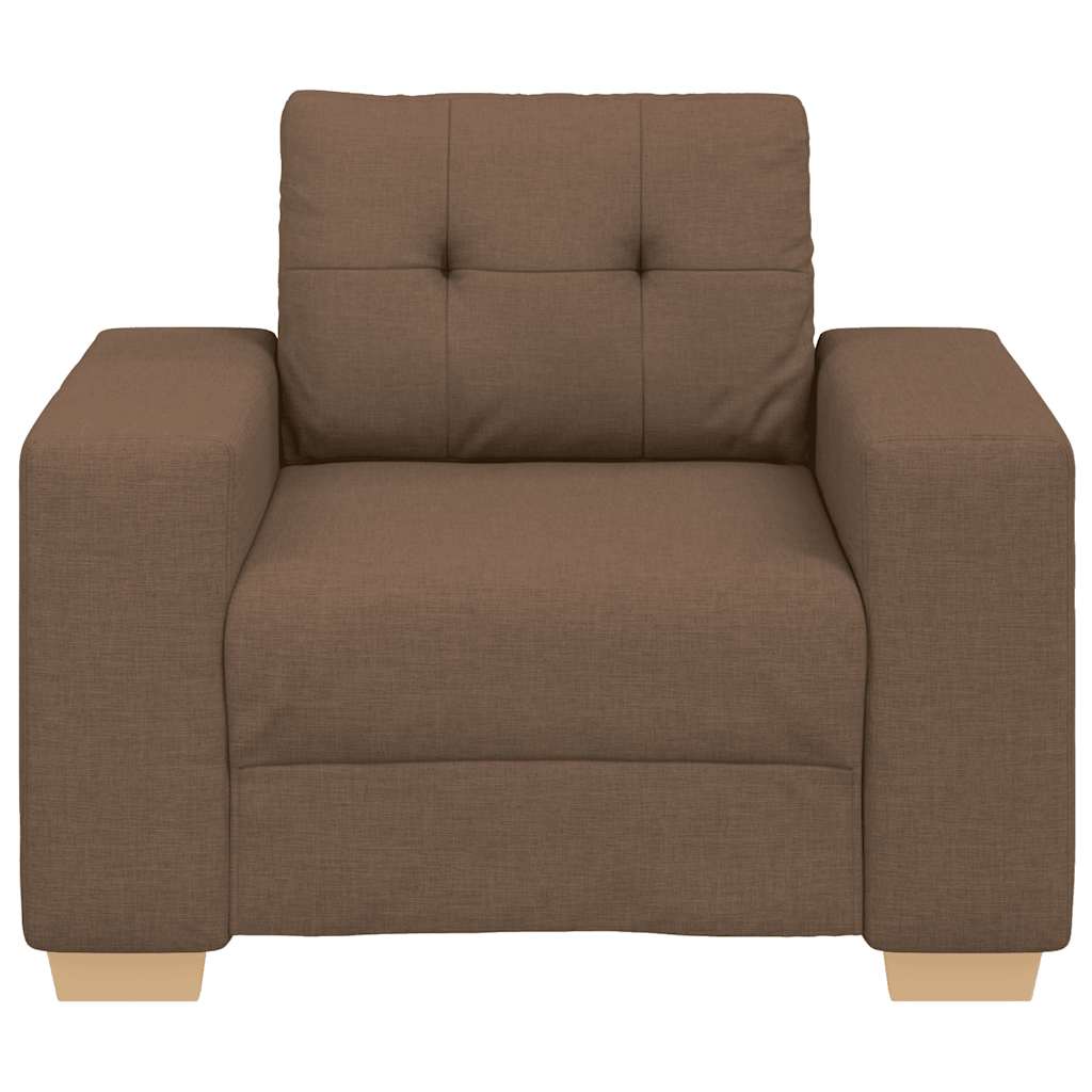 vidaXL Πολυθρόνα Καφέ 100x78x80 εκ. Ύφασμα