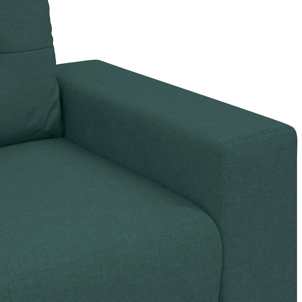 vidaXL Πολυθρόνα-Καναπέ Σκούρο Πράσινο 100x78x80 εκ. Ύφασμα