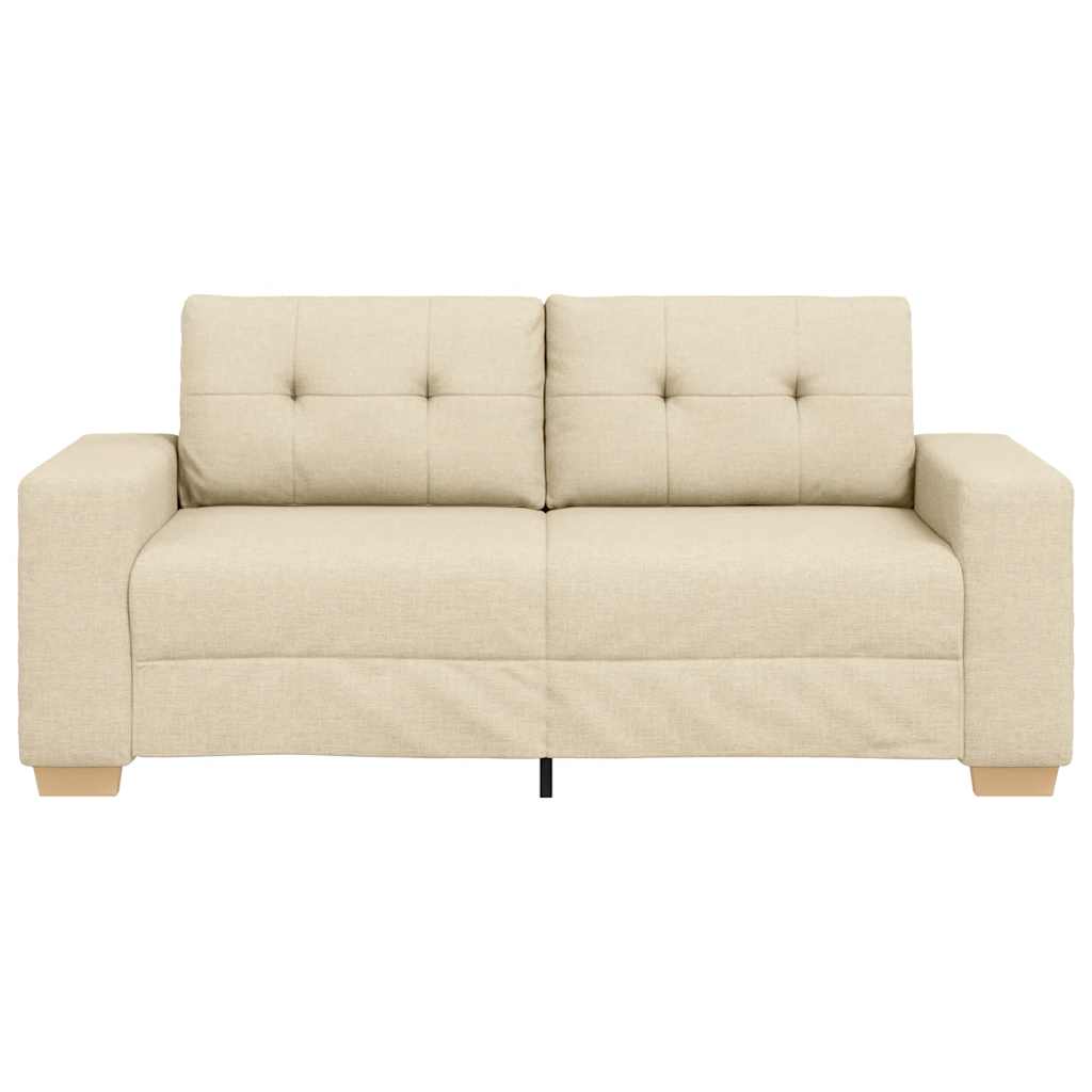 vidaXL Διθέσιος Καναπές-Διάδρομος Κρεμ 180x77x82 εκ. Ύφασμα