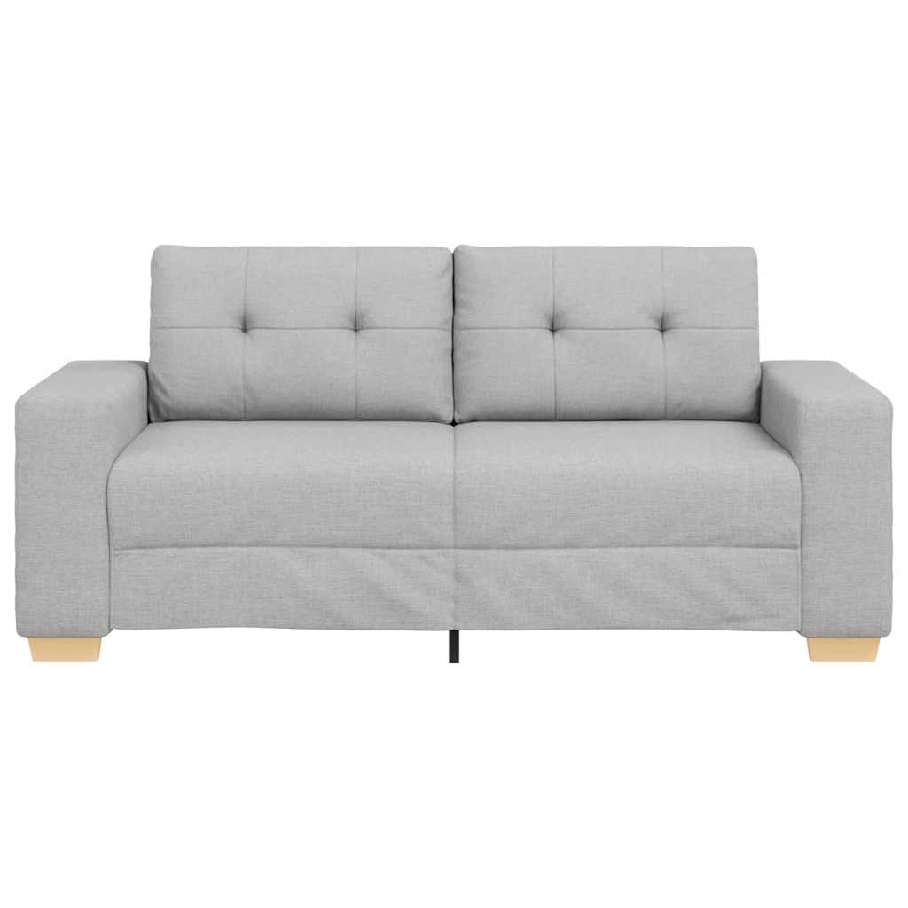 vidaXL Διθέσιος Καναπές Cloud Γκρι 180 x 77 x 82 εκ. Υφασμάτινος
