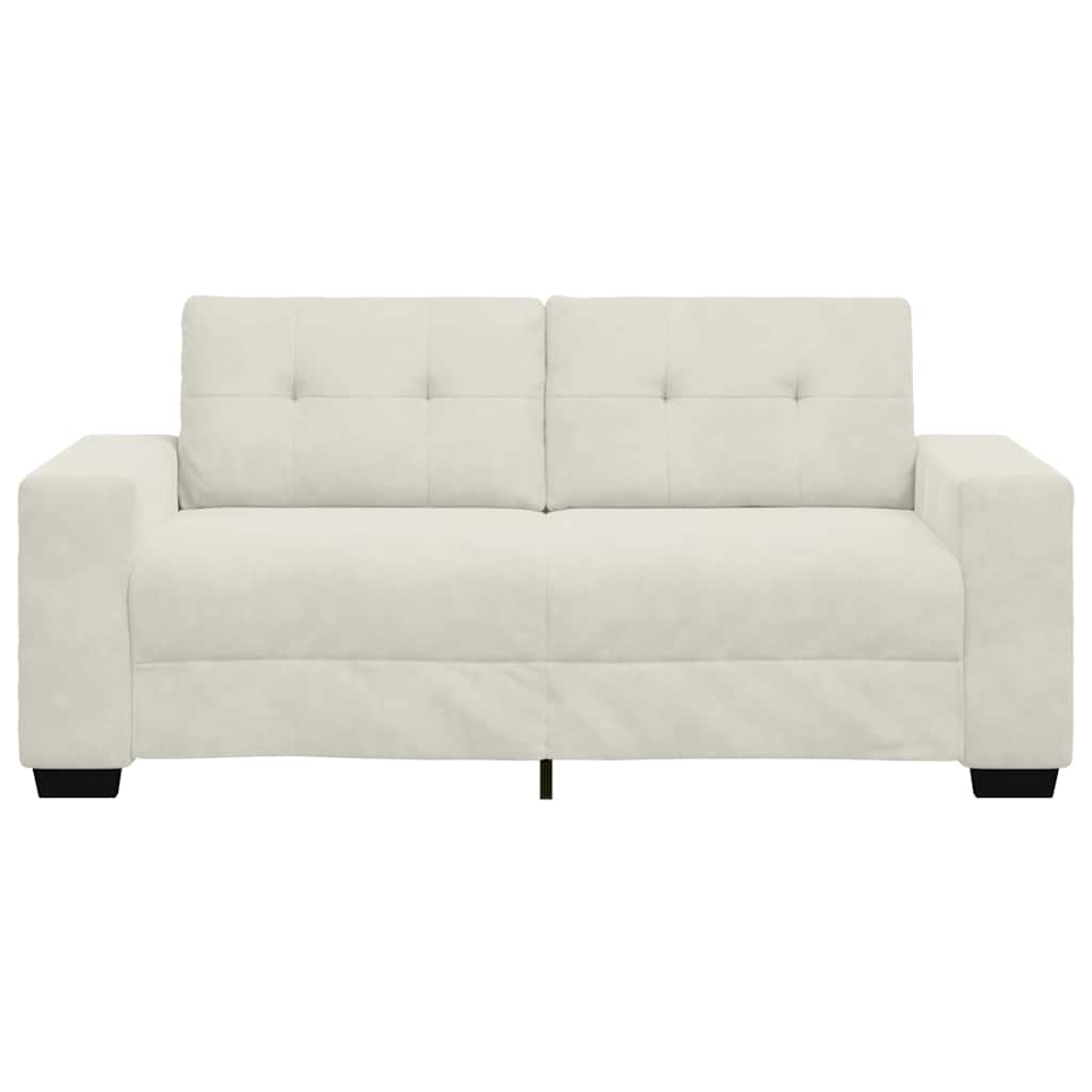 vidaXL Διθέσιος Καναπές-Διάδρομος Κρεμ 180x77x82 εκ. Βελούδο