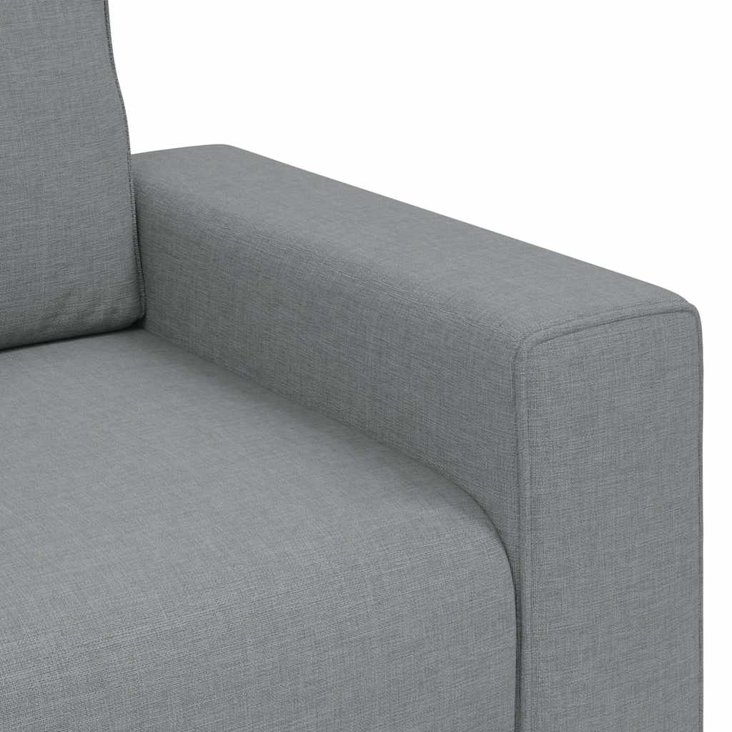 vidaXL Πολυθρόνα Ανοιχτό Γκρι 100 x 77 x 82 εκ. Ύφασμα