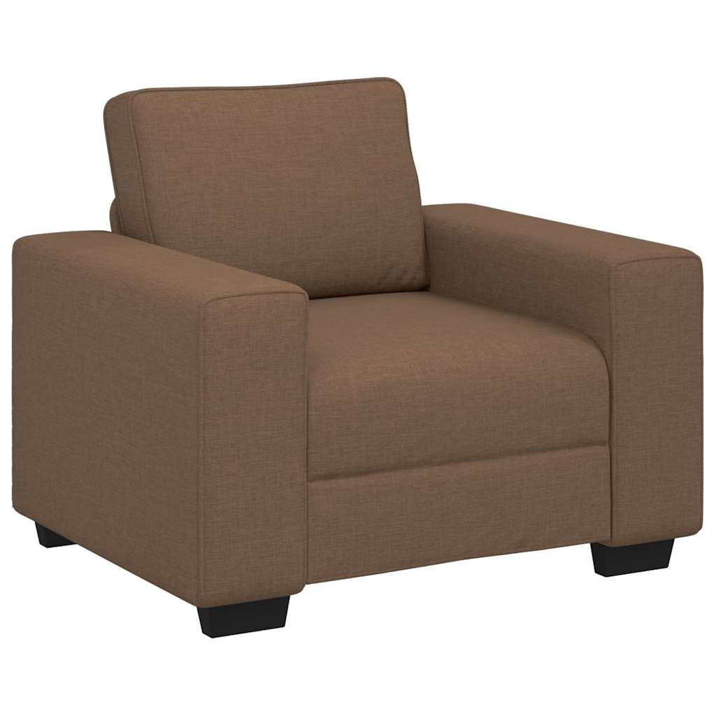 vidaXL Πολυθρόνα Καφέ 100x77x82 εκ. Ύφασμα