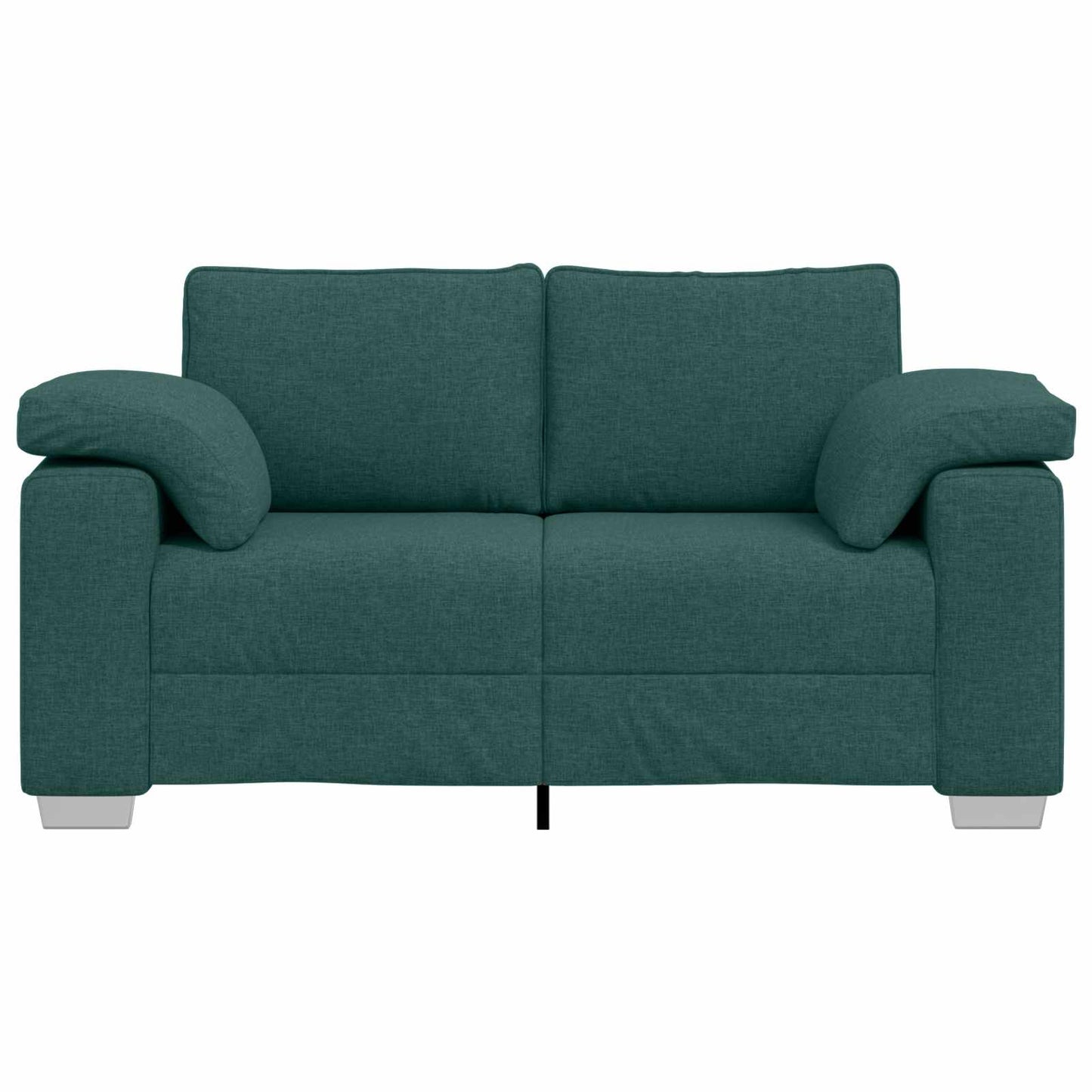vidaXL Διθέσιος καναπές Σκούρο Πράσινο 160 cm ύφασμα