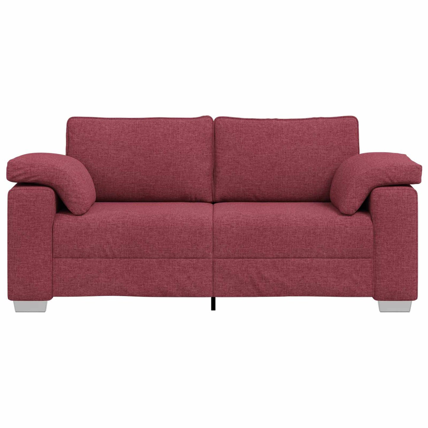 vidaXL Διθέσιος καναπές Κόκκινο 180 cm ύφασμα