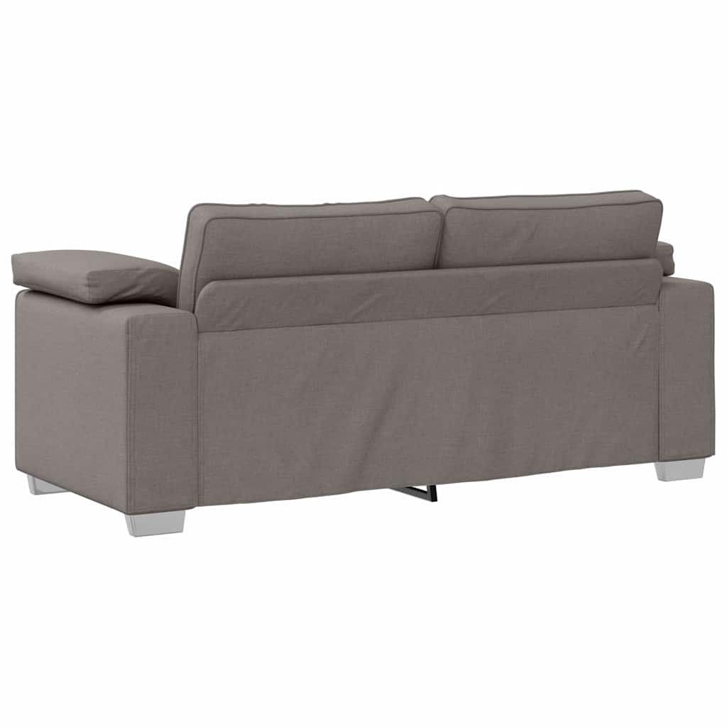 vidaXL Διθέσιος καναπές Taupe 180 cm ύφασμα
