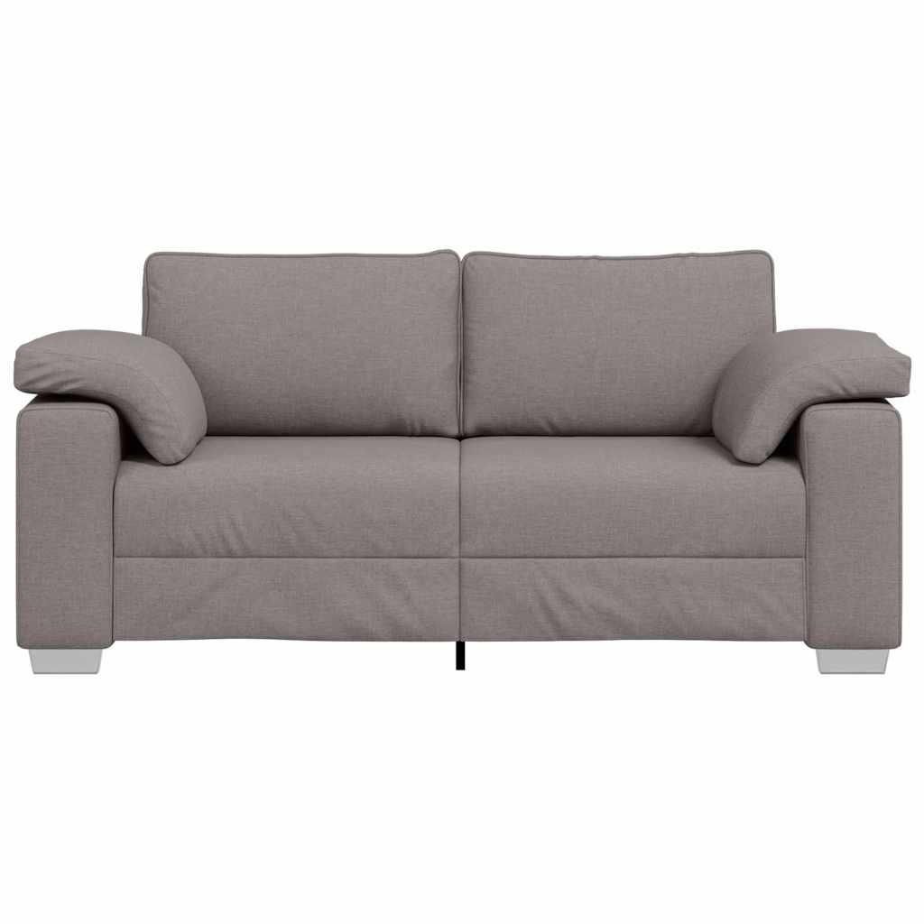 vidaXL Διθέσιος καναπές Taupe 180 cm ύφασμα