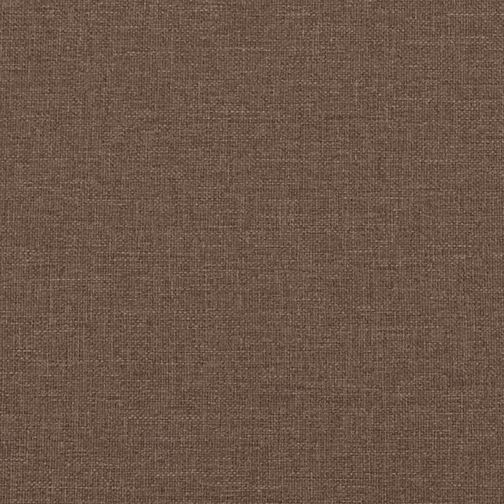 vidaXL 3-Θέσιος καναπές Καφέ 220 cm ύφασμα