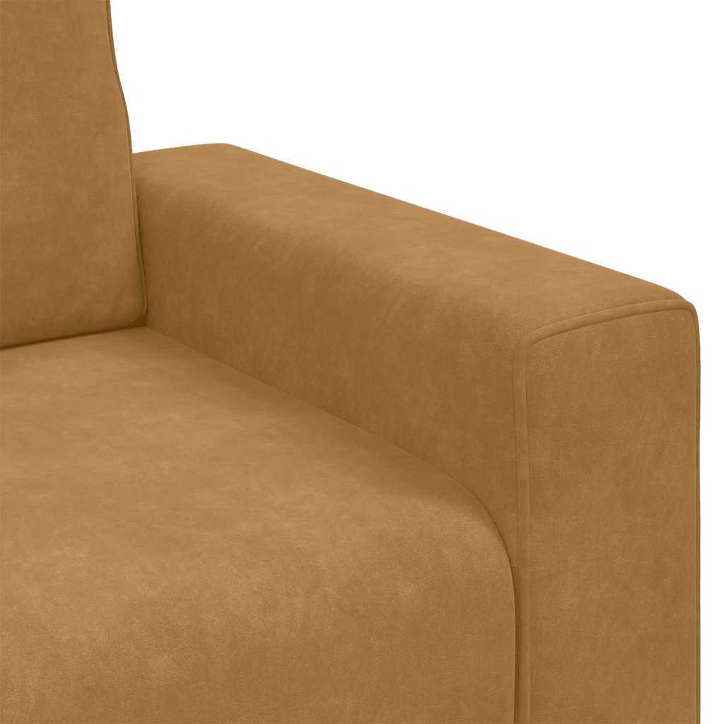 vidaXL Πολυθρόνα Καφέ Βελούδινη 100x77x82 εκ.