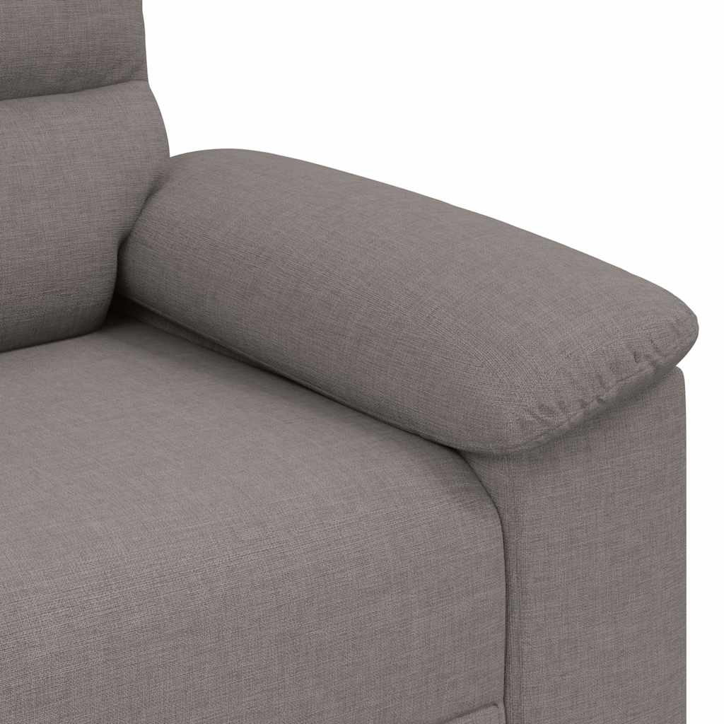 vidaXL Πολυθρόνα-Καναπέ-Μπεζ 100x81x84 εκ. Ύφασμα