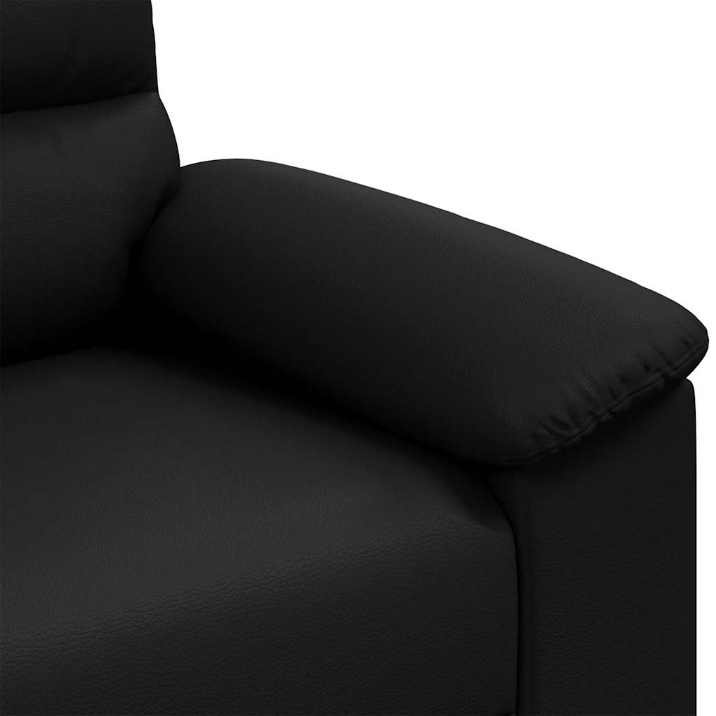 vidaXL Πολυθρόνα Μαύρη 100x81x84 εκ. από Συνθετικό Δέρμα