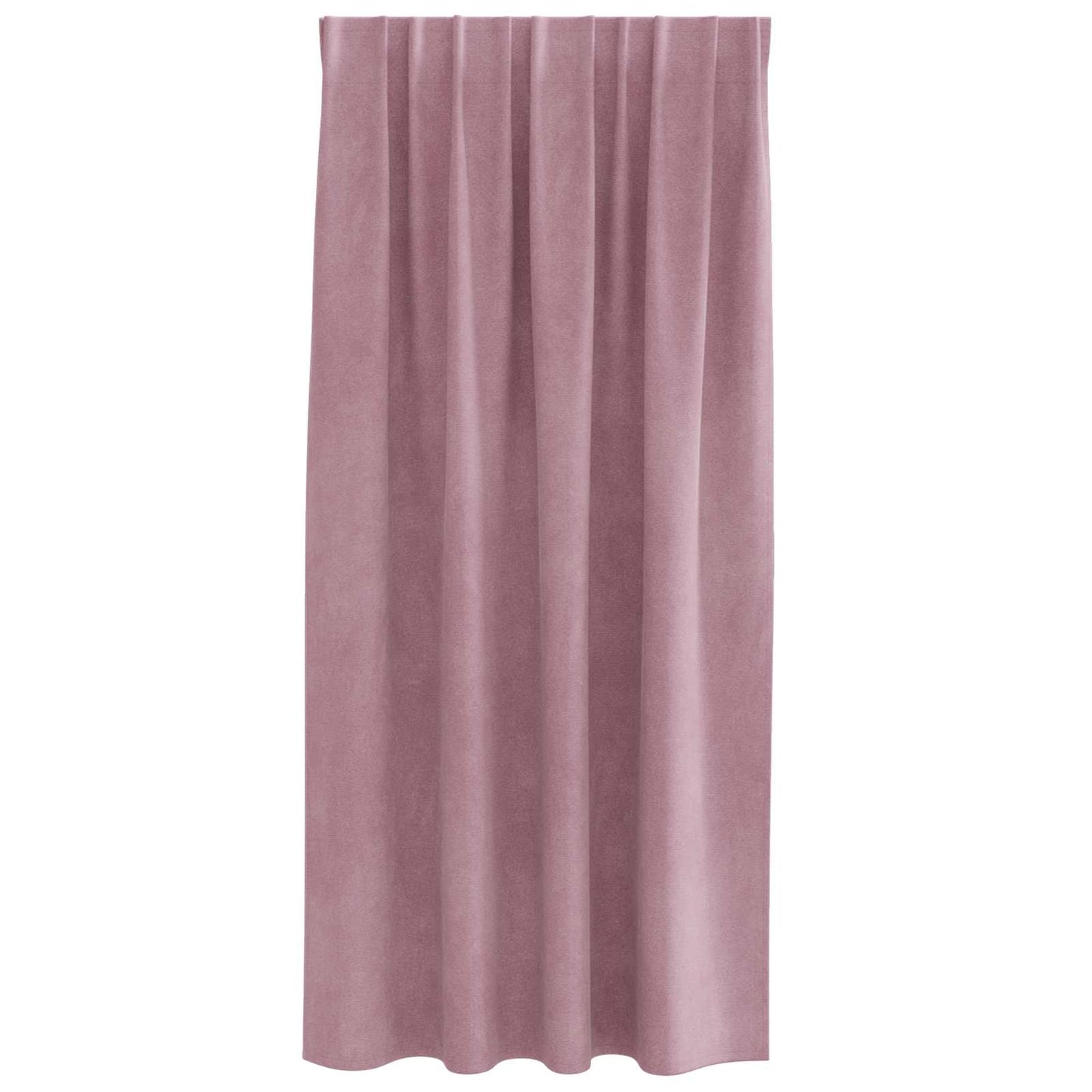 vidaXL Κουρτίνες συσκότισης 2 τμχ. Σκούρο ροζ 140 x 175 cm Βελούδο