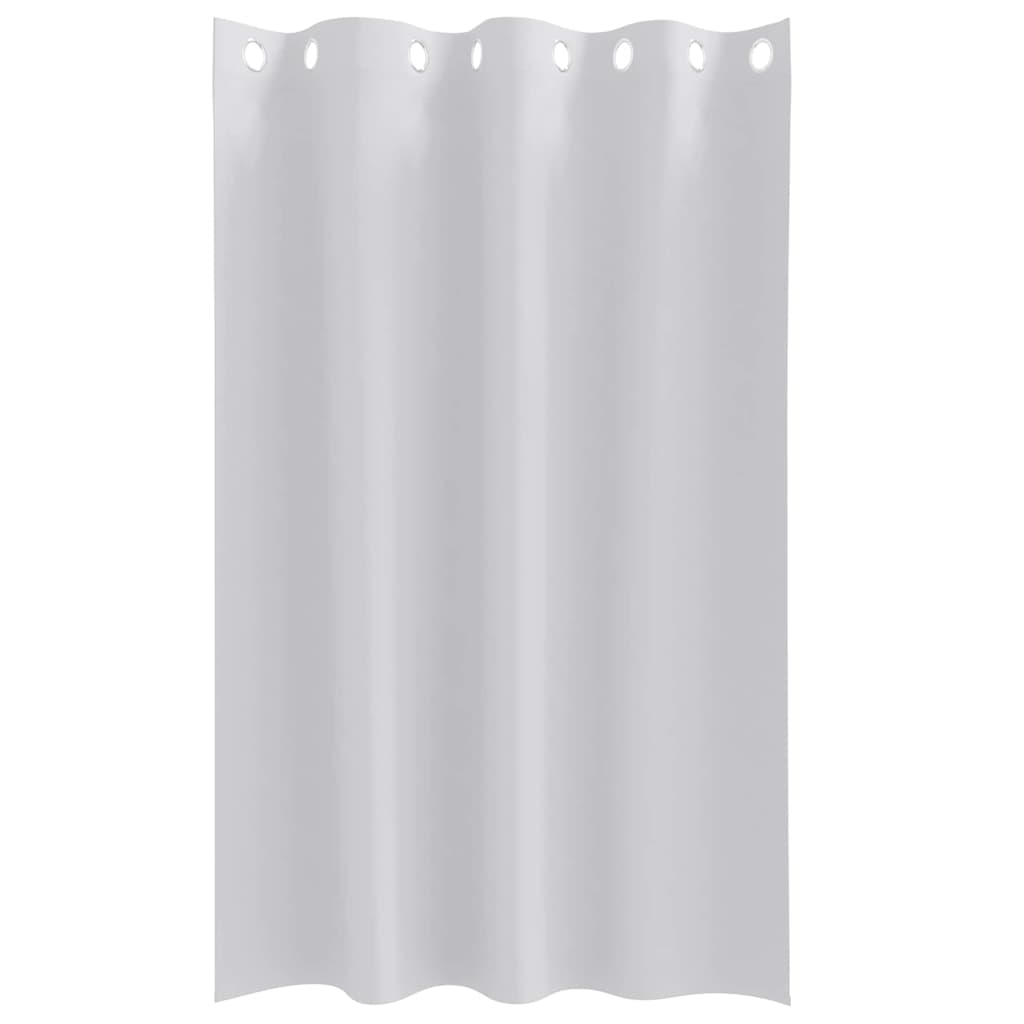 vidaXL Κουρτίνες 2 pcs Ανοιχτό Γκρι 175 x 140 εκ. Πολυεστέρας