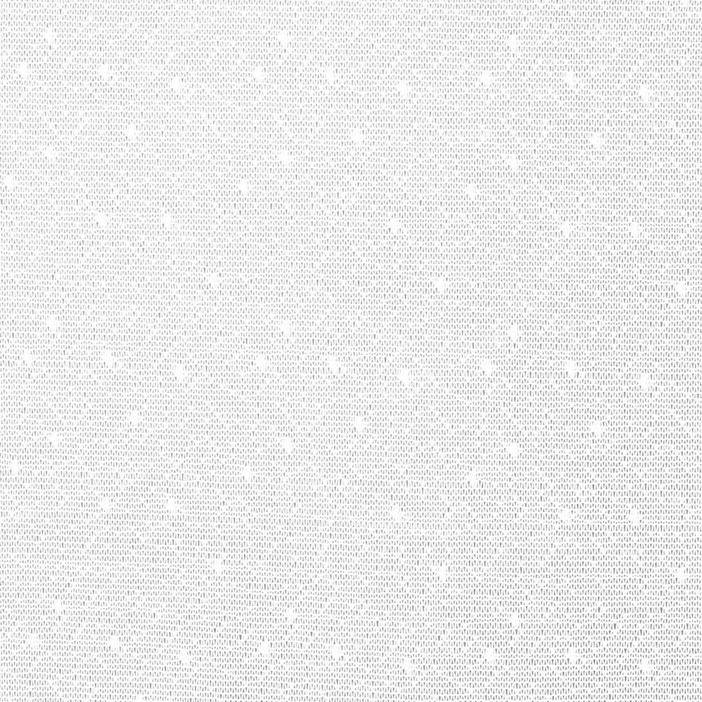 vidaXL Κουρτίνα Δαντέλας Λευκό 180 x 200 cm Πολυεστέρας