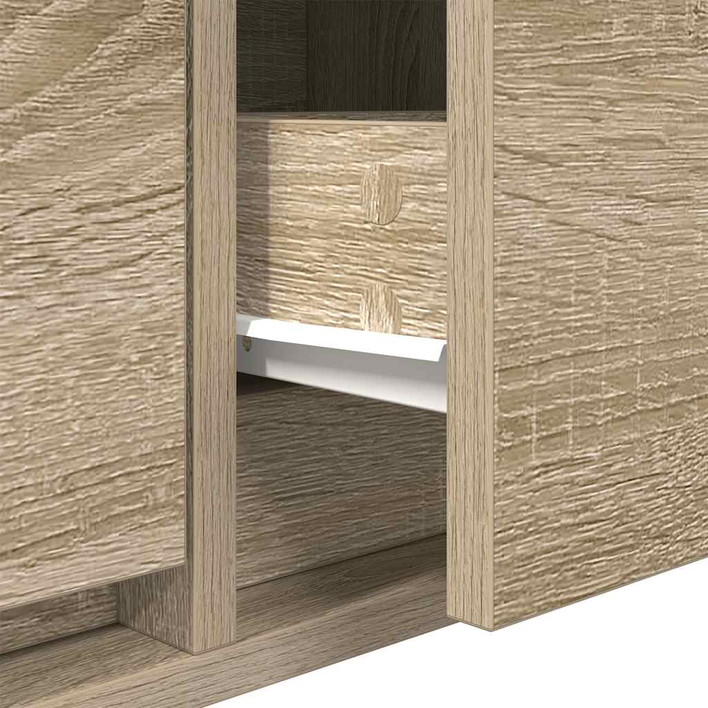 vidaXL Έπιπλα Τηλεόρασης 2 τεμ. 80x31x25,5 εκ. Επεξεργασμένο Ξύλο
