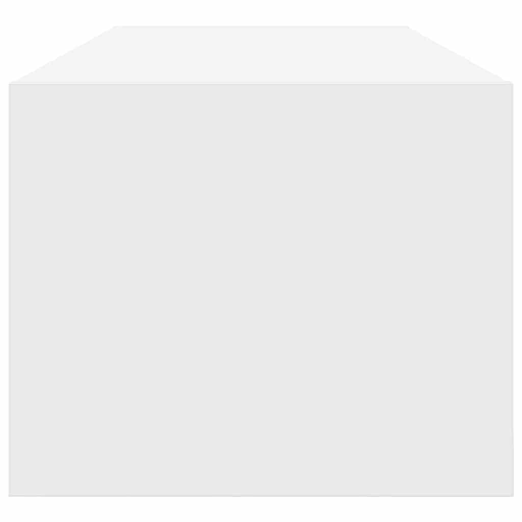 vidaXL Ντουλάπι TV Λευκό 100 x 31 x 25.5 εκ. Επεξεργασμένο ξύλο