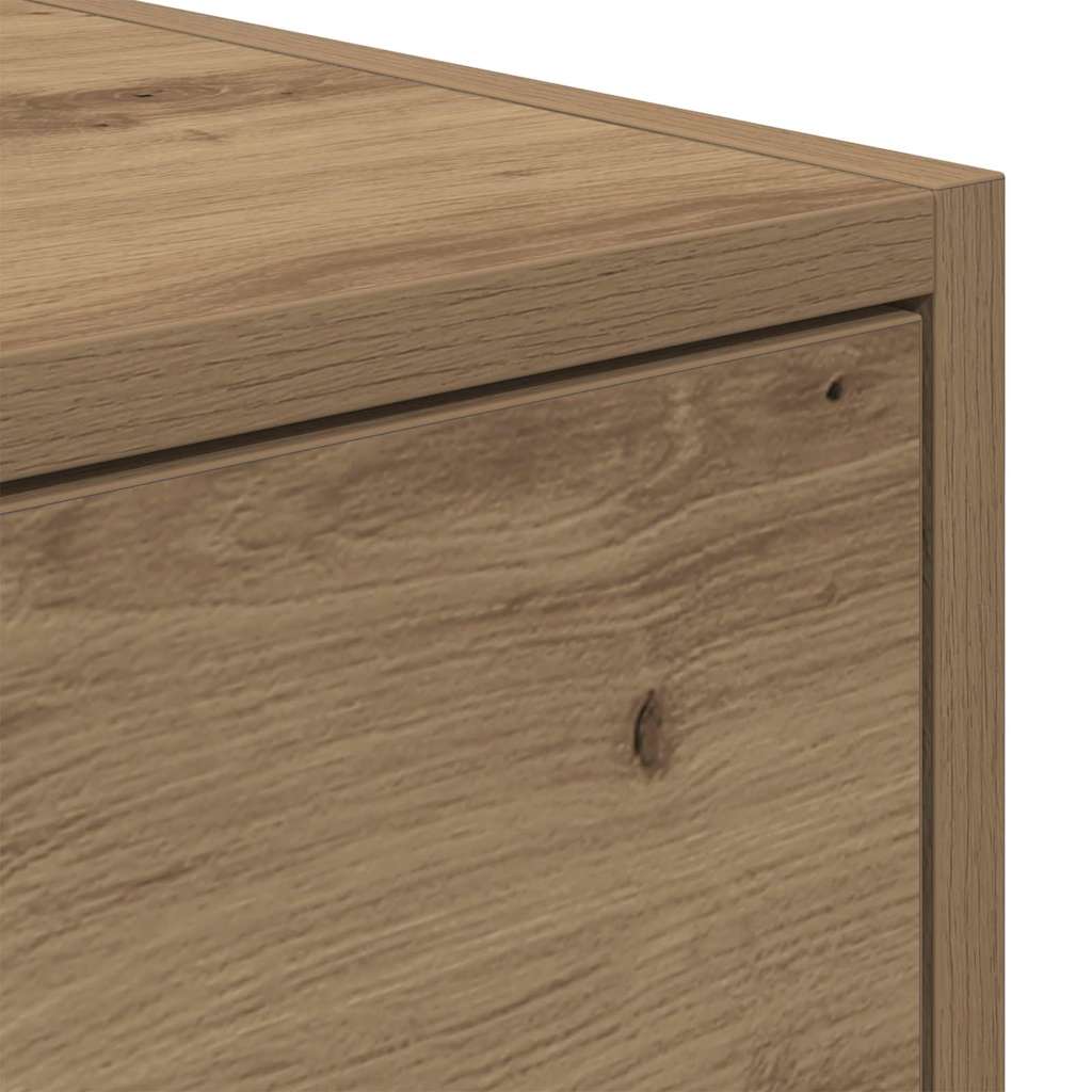 vidaXL Ντουλάπι TV artisan δρυς 100 x 31 x 25,5 εκ. Επεξεργασμένο ξύλο