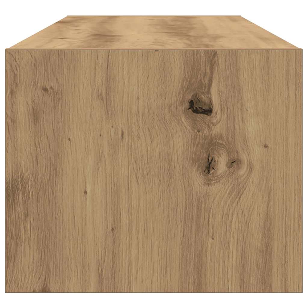 vidaXL Ντουλάπι TV artisan δρυς 100 x 31 x 25,5 εκ. Επεξεργασμένο ξύλο