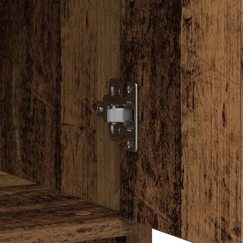 vidaXL Συρταριέρα με Συρτάρια Παλαιό ξύλο 80x34x76 εκ. από Επεξ. Ξύλο