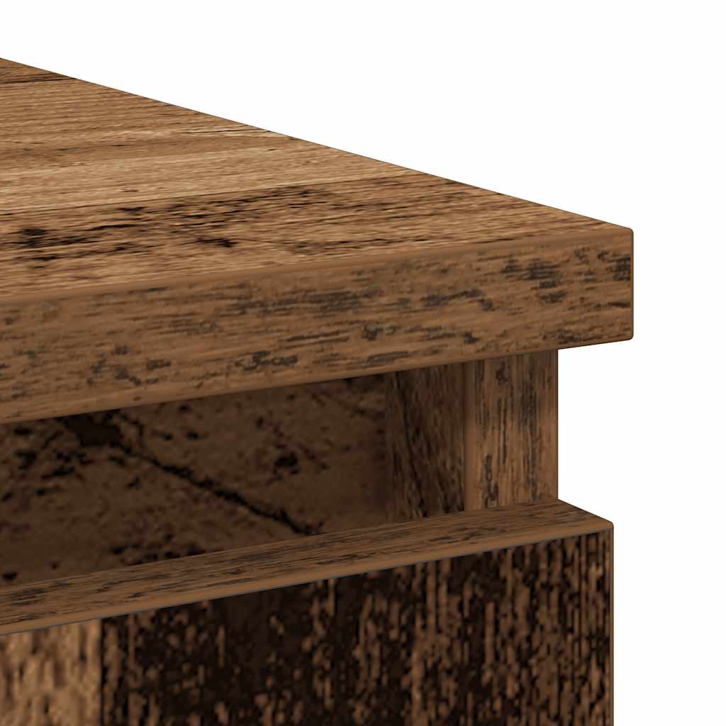 vidaXL Συρταριέρα με Συρτάρια Παλαιό ξύλο 71x35x84 εκ. από Επεξ. Ξύλο