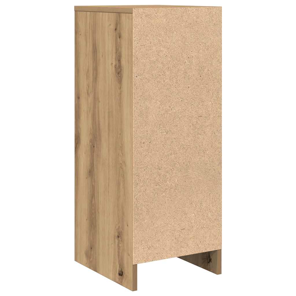 vidaXL Ντουλάπι τεχνίτης Δρυς 29,5x34x76 εκ. Επεξεργασμένο Ξύλο