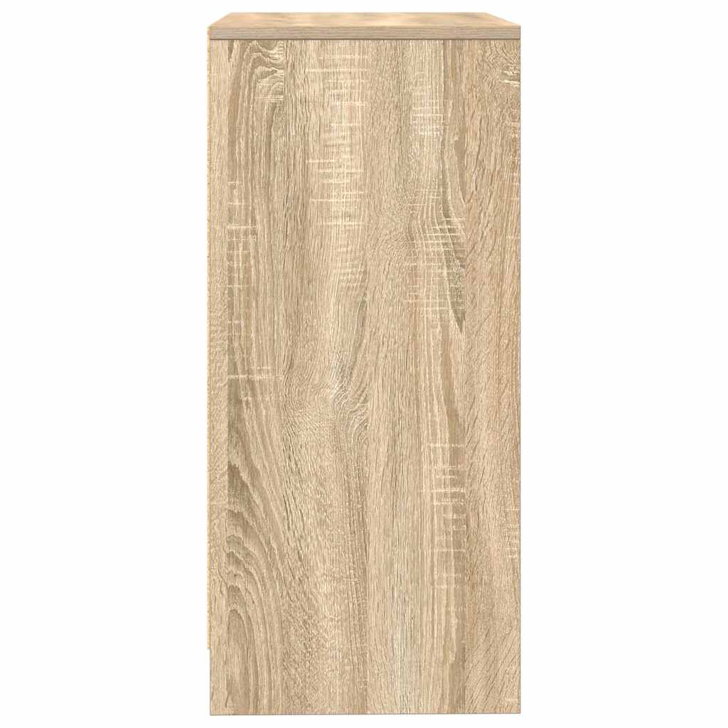 vidaXL Συρταριέρα Sonoma Δρυς 57x34x76 εκ. Επεξεργασμένο Ξύλο