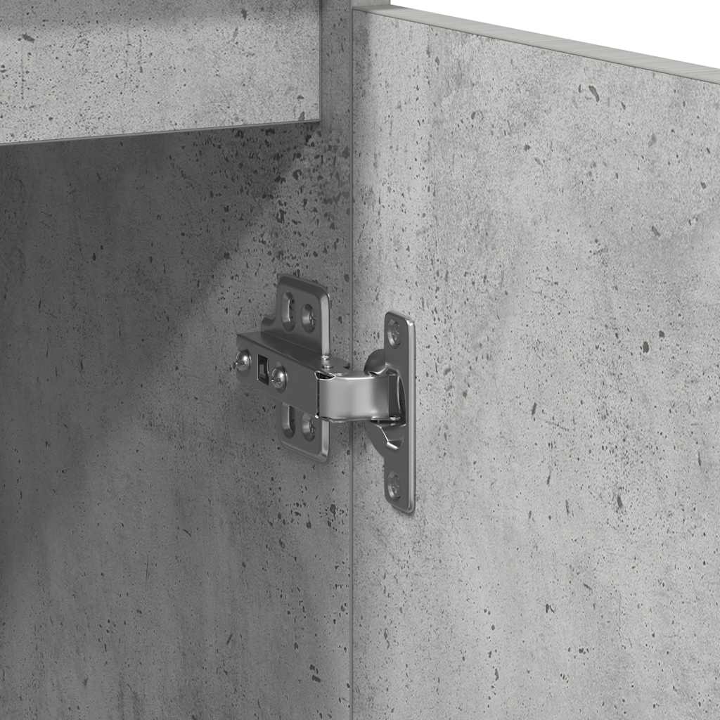 vidaXL Ντουλάπι Γκρι Σκυροδέματος 57x34x76 εκ. Επεξεργασμένο Ξύλο