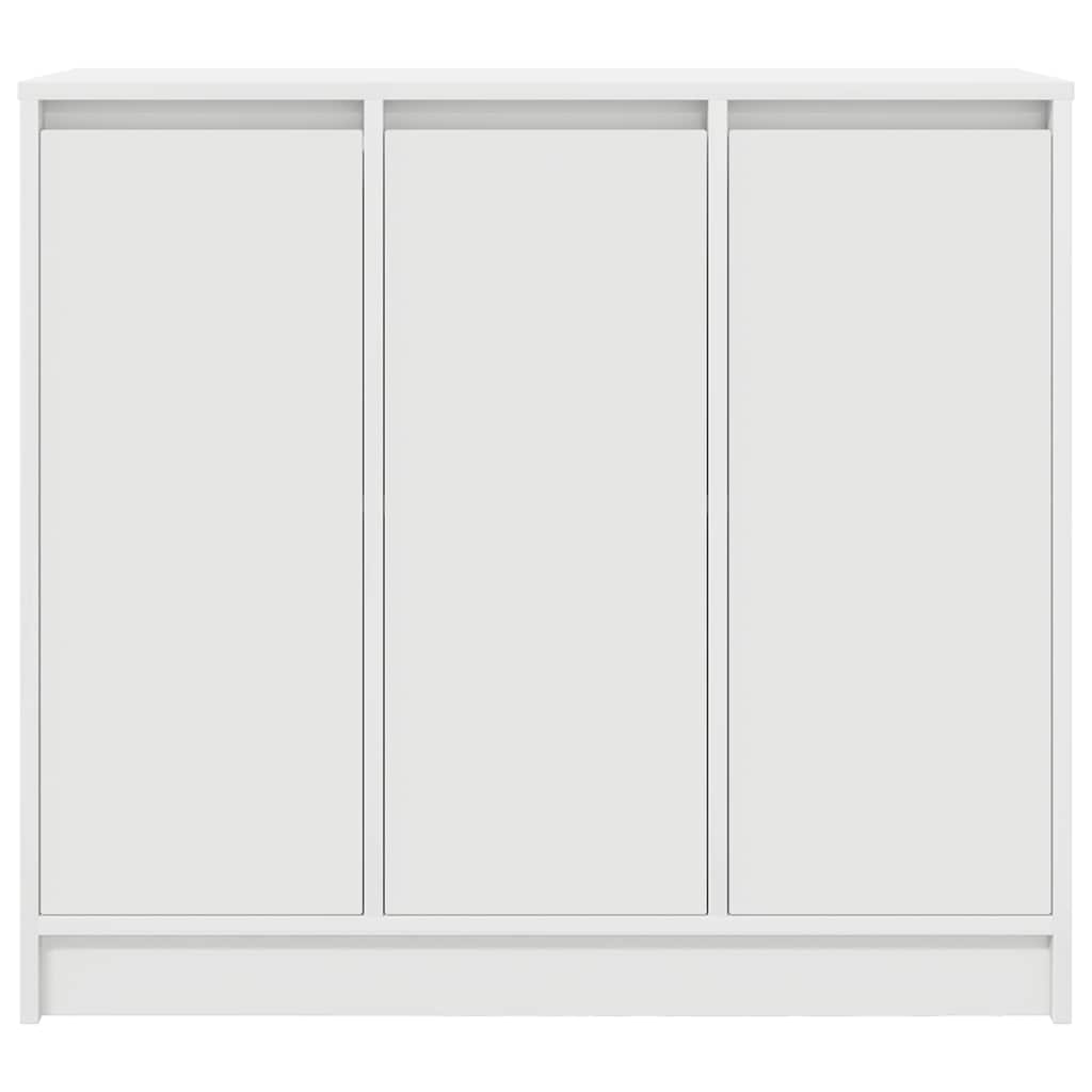 vidaXL Μπουφές Λευκός 85x34x76 εκ. από Επεξεργασμένο Ξύλο