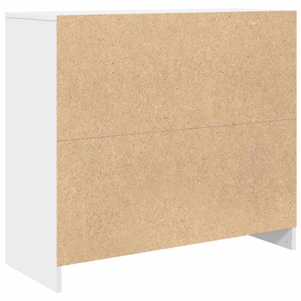 vidaXL Μπουφές Λευκός 85x34x76 εκ. από Επεξεργασμένο Ξύλο