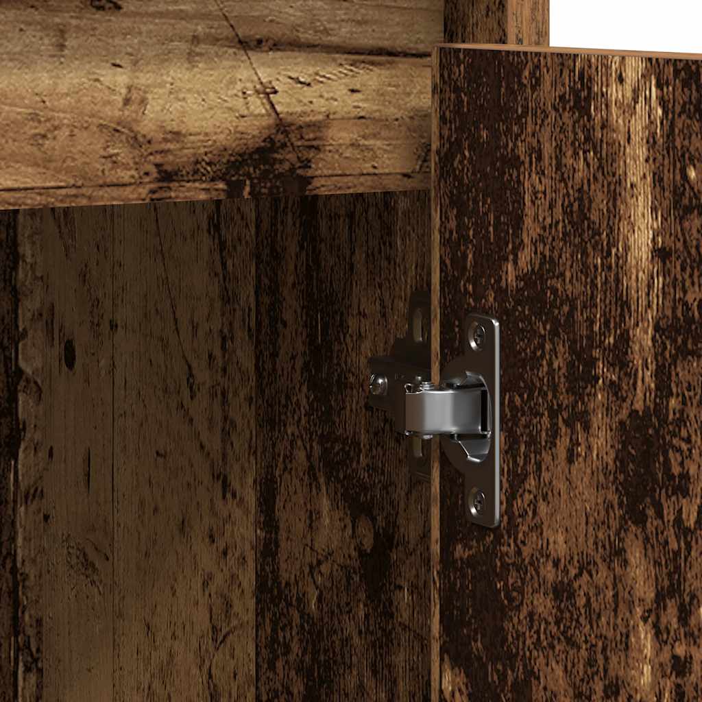 vidaXL Συρταριέρα Παλιό ξύλο 85x34x76 εκ. Ξύλο μηχανής