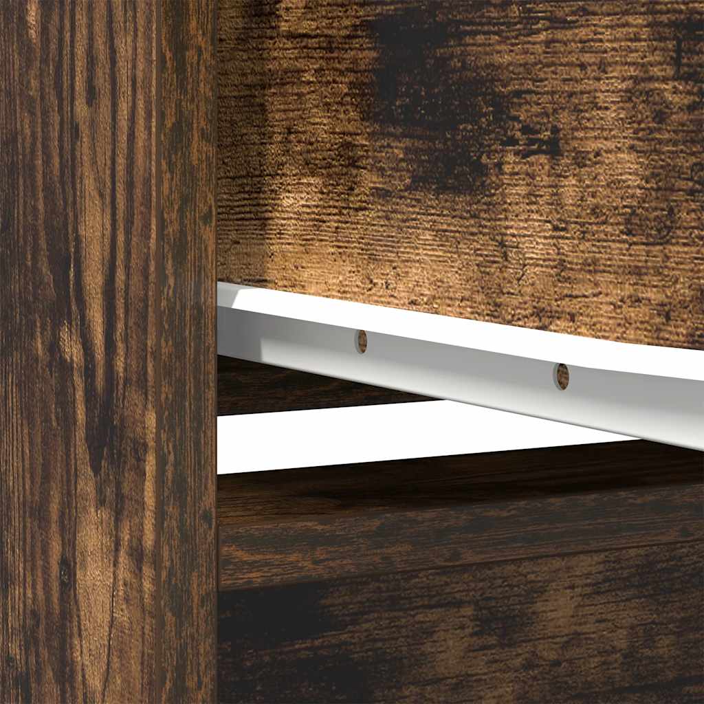 vidaXL Ντουλάπι με συρτάρι 55,5x34x119,5 εκ. Ξύλινο μηχανουργικό ξύλο