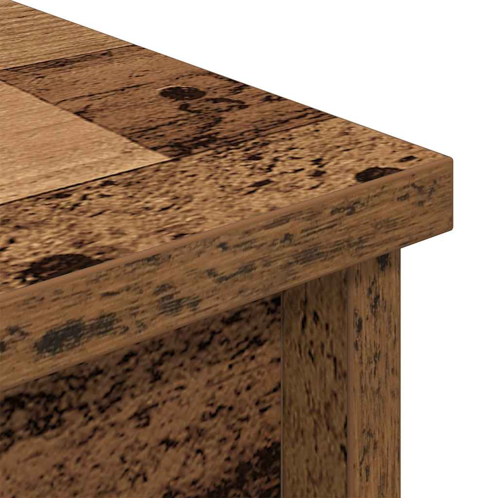 vidaXL Ντουλάπι Όψη Παλαιού Ξύλου 37,5x35x180 εκ. Επεξεργασμένο Ξύλο