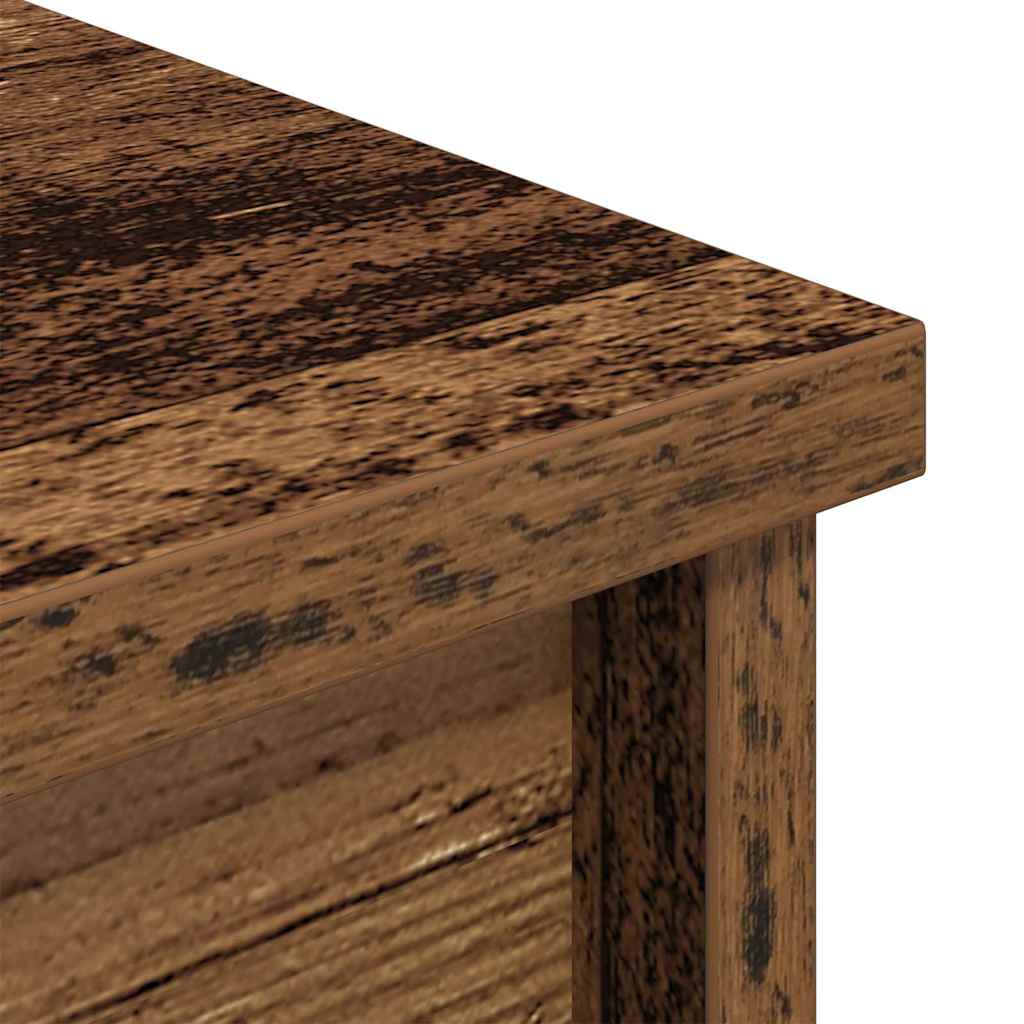 vidaXL Ντουλάπι Όψη Παλαιού Ξύλου 37,5x35x180 εκ. Επεξεργασμένο Ξύλο