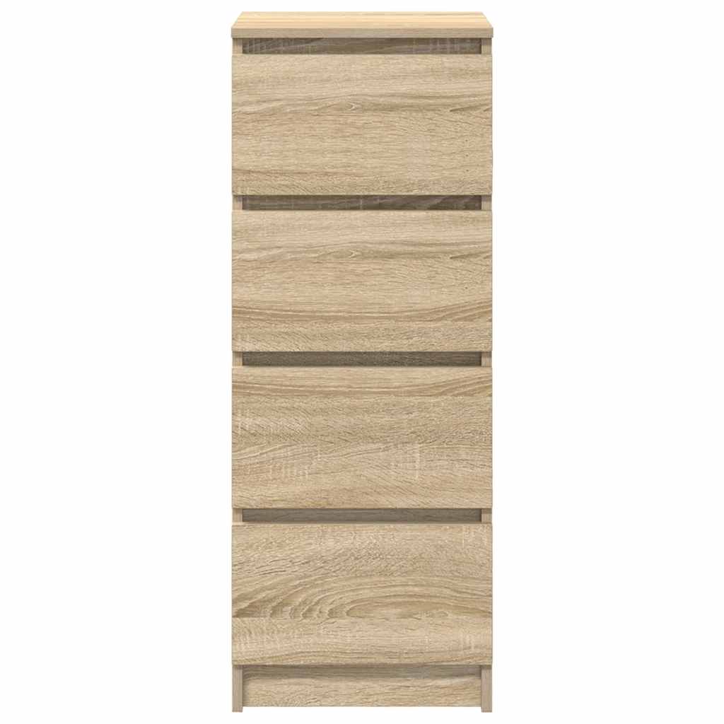 vidaXL Ντουλάπι Sonoma Δρυς 37,5x35x99 εκ. από Επεξεργασμένο Ξύλο