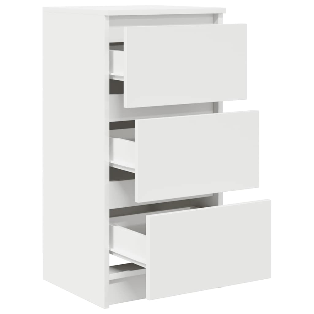 vidaXL Ντουλάπι Λευκό 85x34x76 εκ. από Επεξεργασμένο Ξύλο