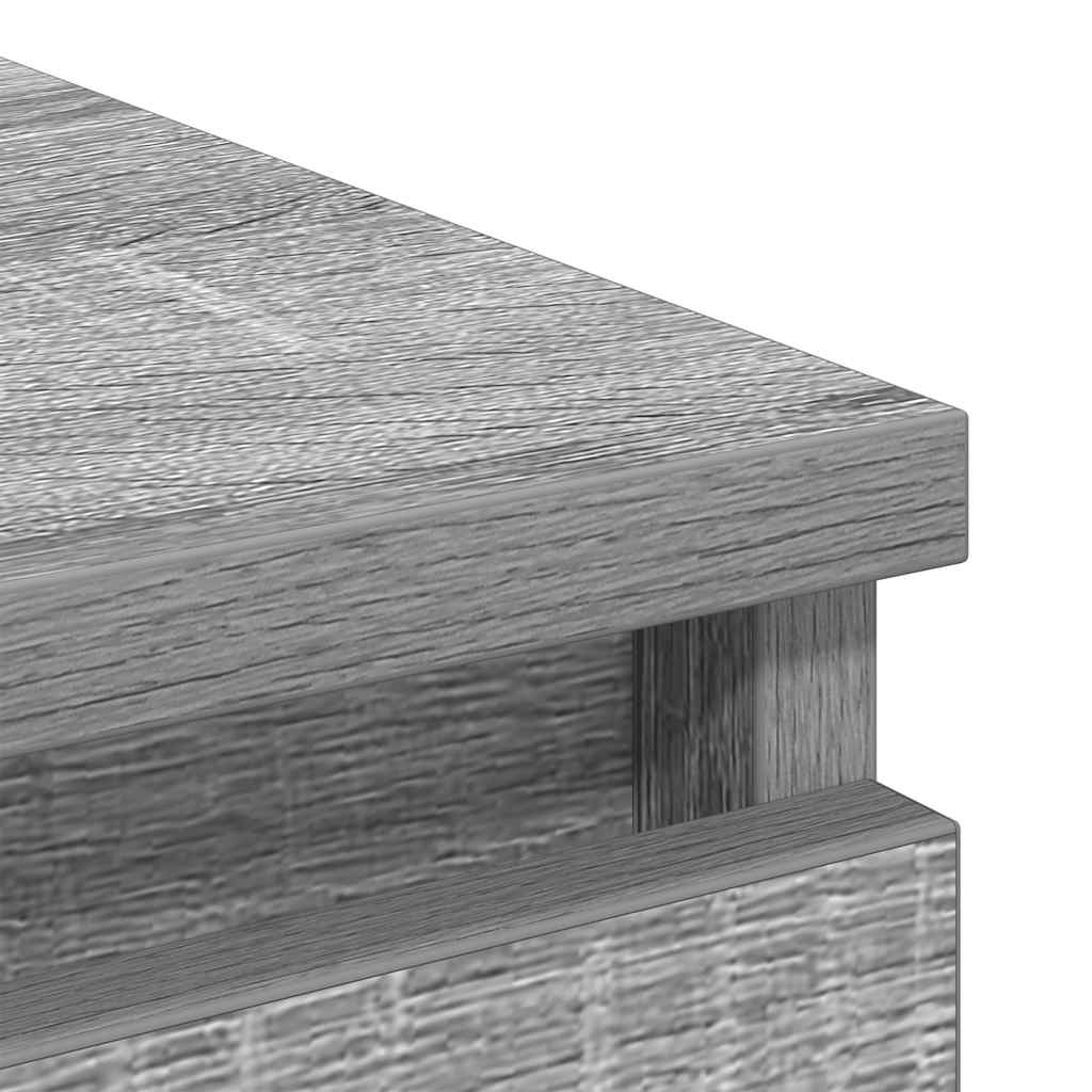 vidaXL Ντουλάπι Γκρι Sonoma 80x35x76 εκ. Επεξεργασμένο Ξύλο