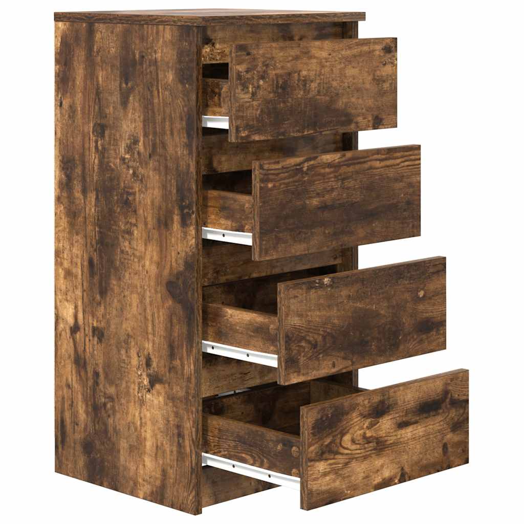 vidaXL Ντουλάπι Καπνιστή δρυς 37,5x35x76 εκ. Κατασκευασμένο ξύλο