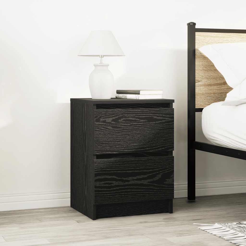 vidaXL Έπιπλο Τηλεόρασης Μαύρο 40x35x54 εκ. από Τεχνητό Ξύλο