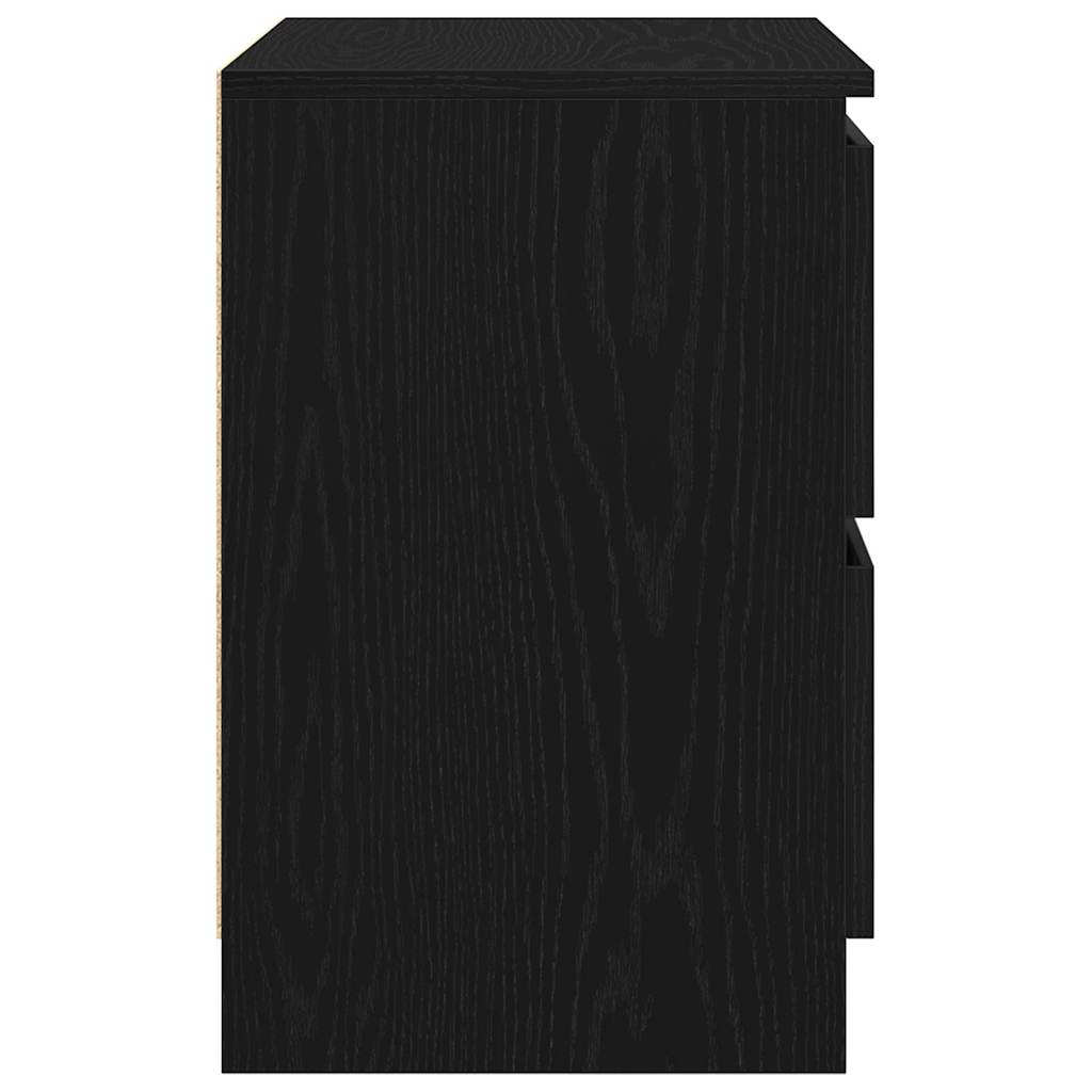 vidaXL Έπιπλο Τηλεόρασης Μαύρο 40x35x54 εκ. από Τεχνητό Ξύλο