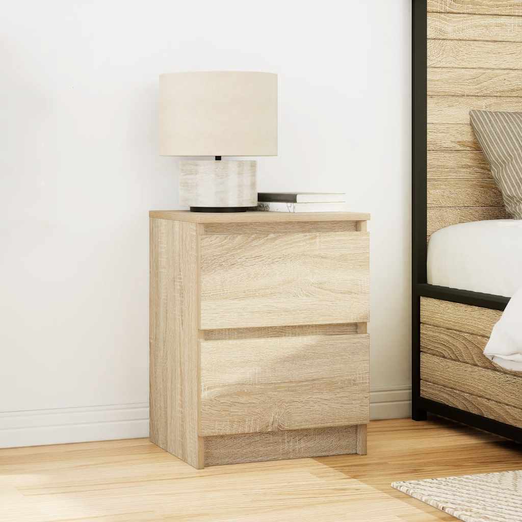 vidaXL Έπιπλο Τηλεόρασης Sonoma Δρυς 40x35x54 εκ. από Τεχνητό Ξύλο