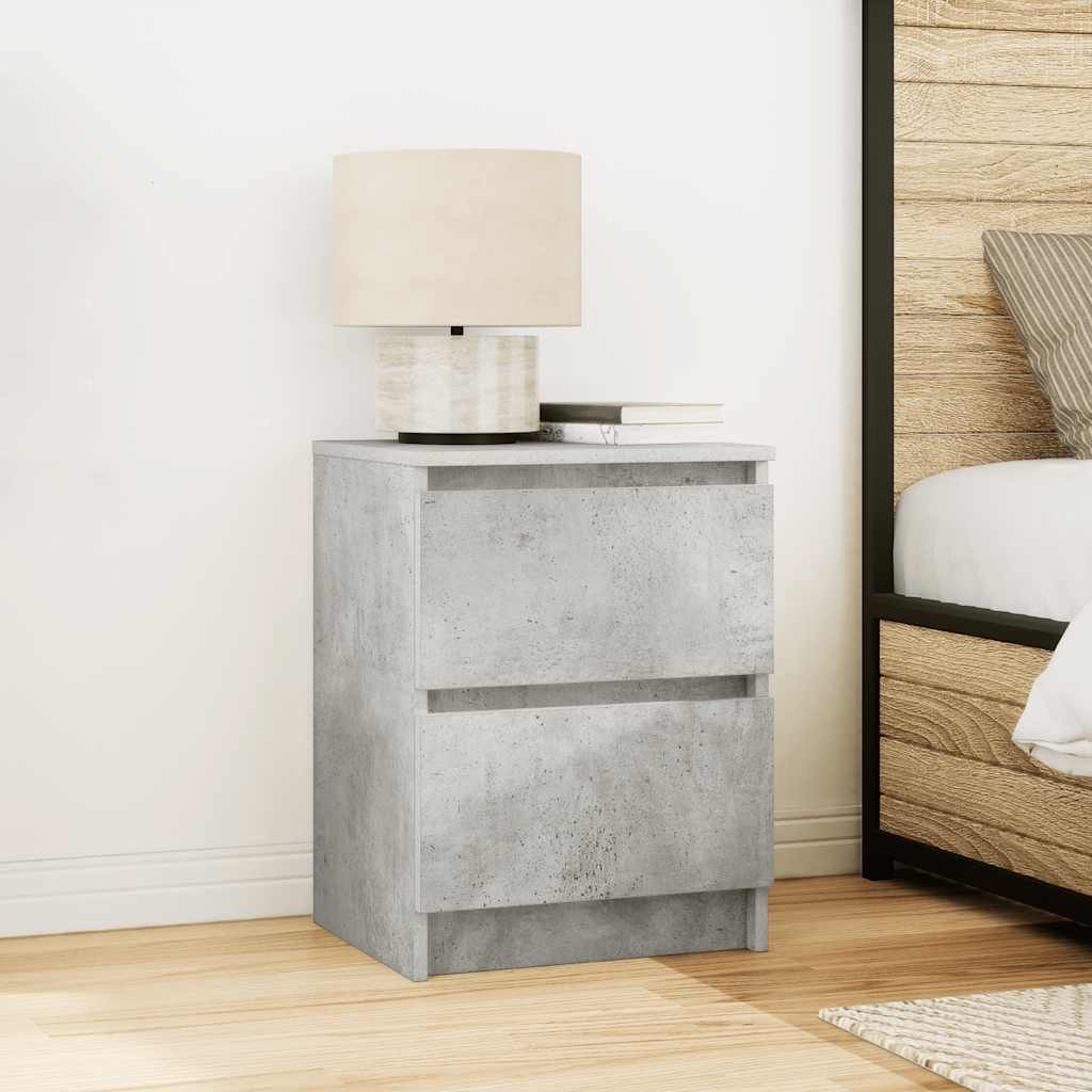 vidaXL Έπιπλο Τηλεόρασης Γκρι από Σκυρόδεμα 40x35x54 εκ. από Τεχνητό Ξύλο