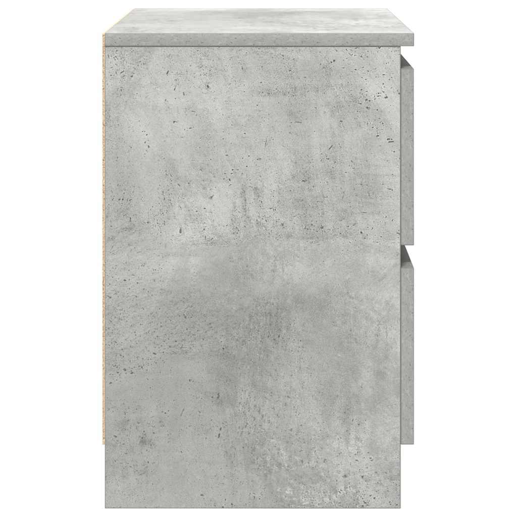 vidaXL Έπιπλο Τηλεόρασης Γκρι από Σκυρόδεμα 40x35x54 εκ. από Τεχνητό Ξύλο