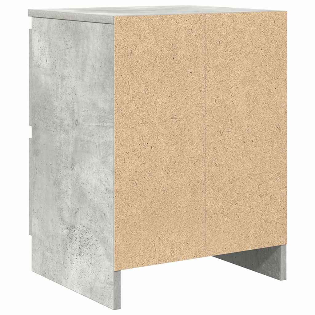 vidaXL Έπιπλο Τηλεόρασης Γκρι από Σκυρόδεμα 40x35x54 εκ. από Τεχνητό Ξύλο
